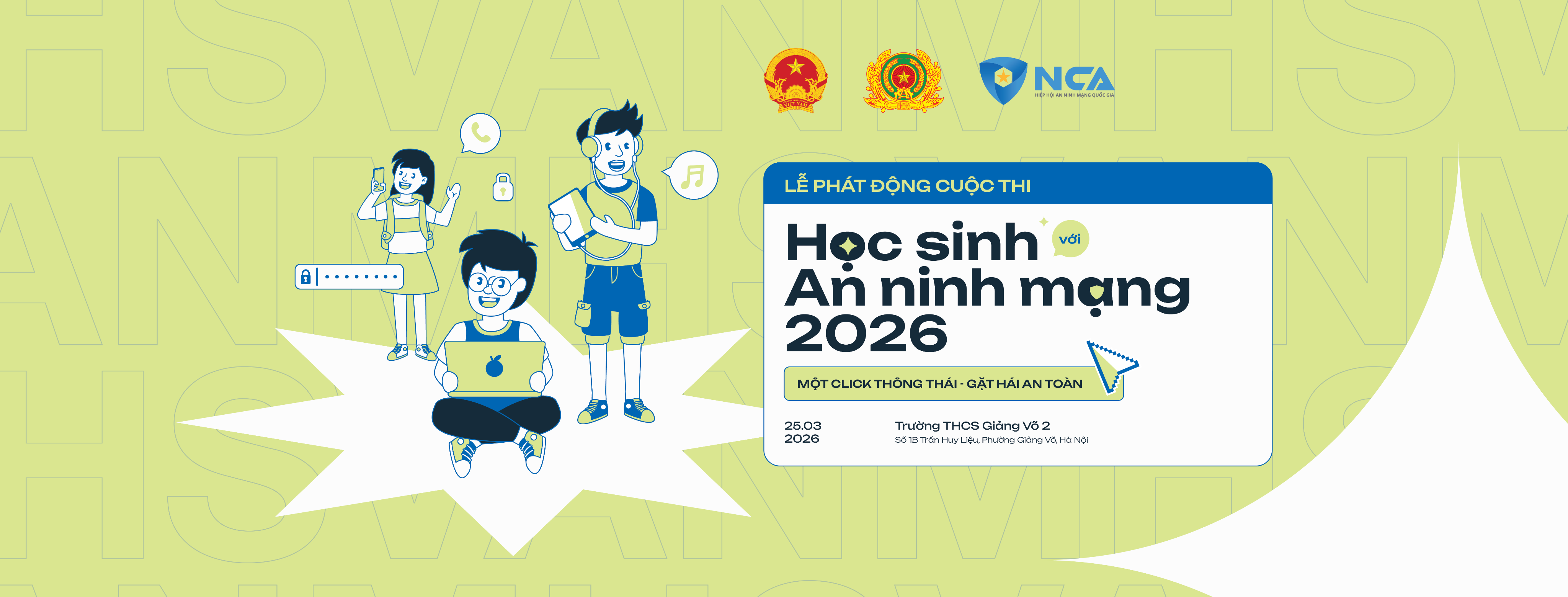 Fanpage cuộc thi Học sinh với An ninh mạng 2026